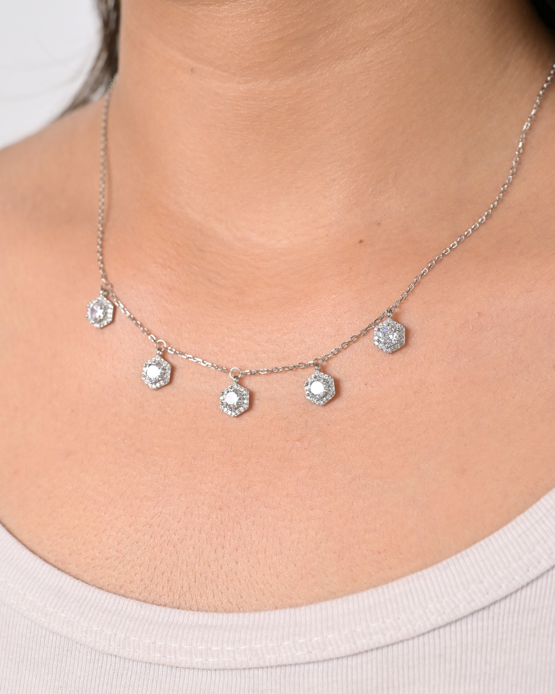 Silver Starlight Pendant