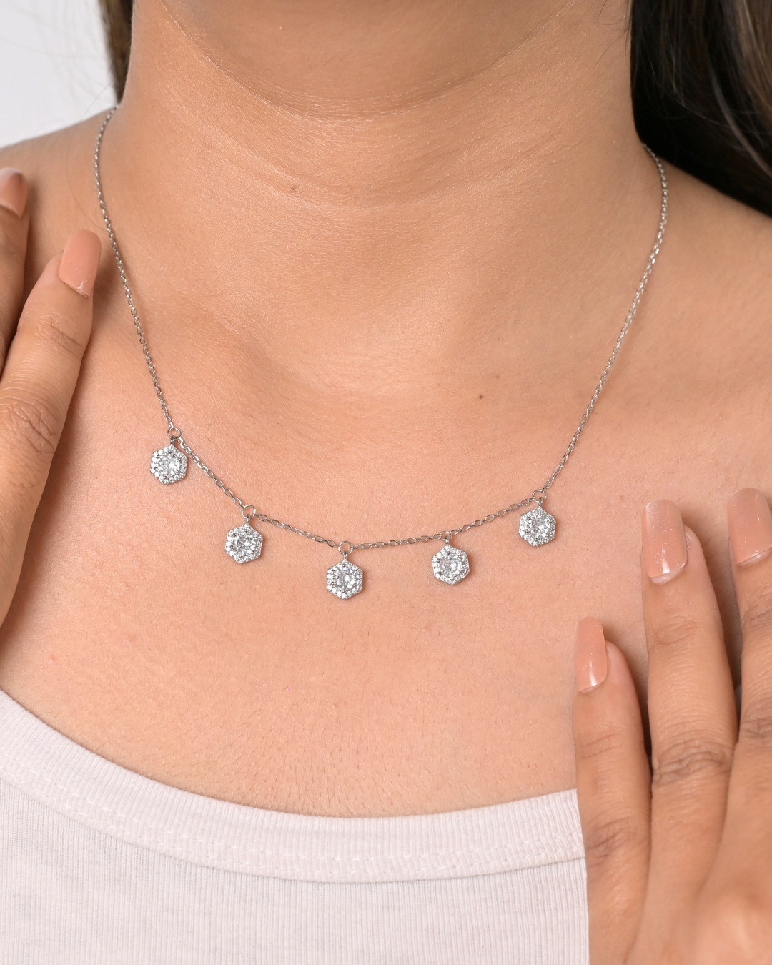 Silver Starlight Pendant