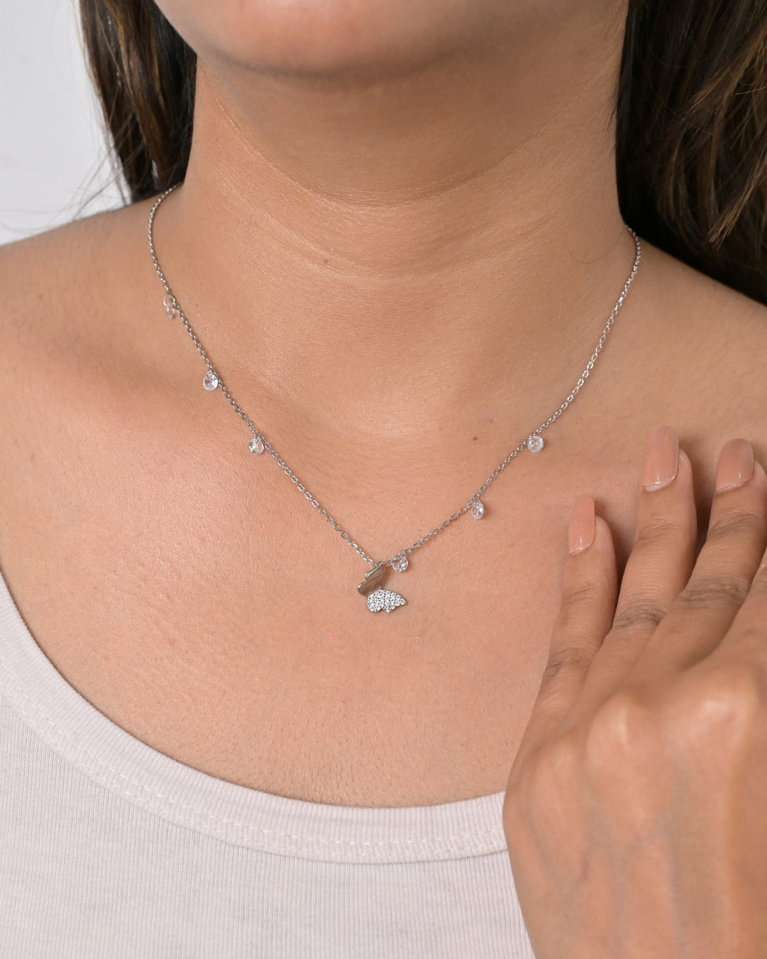 Silver Dreamscape pendant