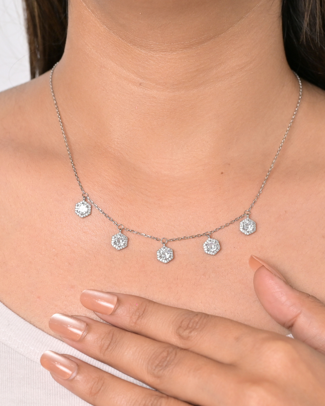 Silver Starlight Pendant