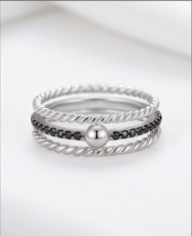 Ring in Platinum with Tanzanite